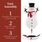 Best Choice Products Lighted Pop-Up Snowman, Outdoor Christmas Holiday Decoration w/ LED Lights, Hat, Scarf